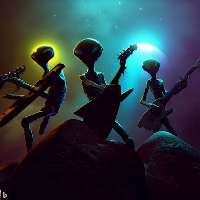 Cosmic Eclipse: The Alien Rock Band